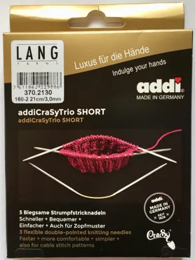 STRUMPFSTRICKNADEL ADDICRASY TRIO 2,5
