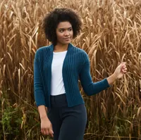 Strickanleitung Cardigan "Azara" von Rosy Green Wool