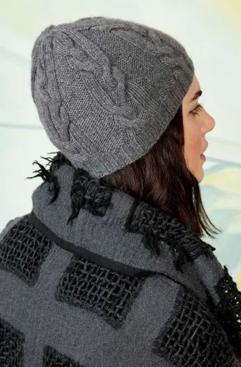 Strickanleitung Damen-Mütze Cashmere Premium