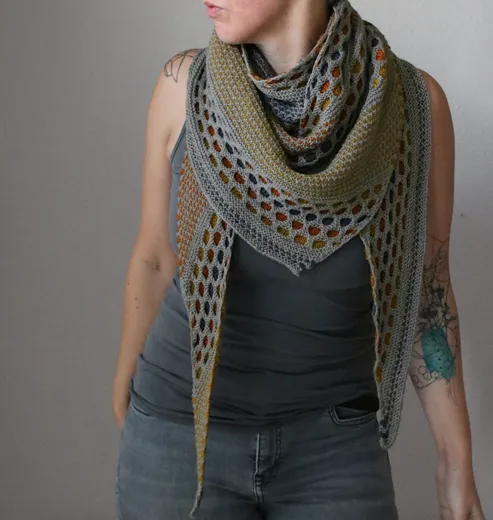 Strick-Set Tuch Norderney von Rosy Green