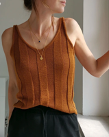 Strick-Set Sommer-Top Cécile von Susanne Müller