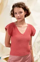 Strickanleitung Shirt aus Bio-Baumwolle