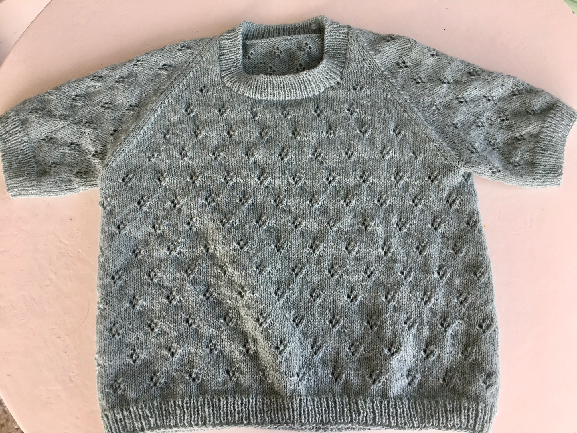 Rigmor Tee von PetiteKnit (aus Regina von Lang Yarns)