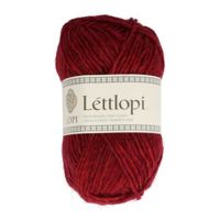 Lettlopi dunkelrot