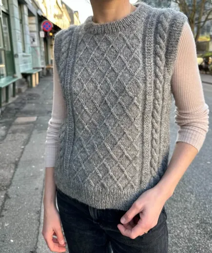 Strick-Set Pullunder Moby von PetiteKnit