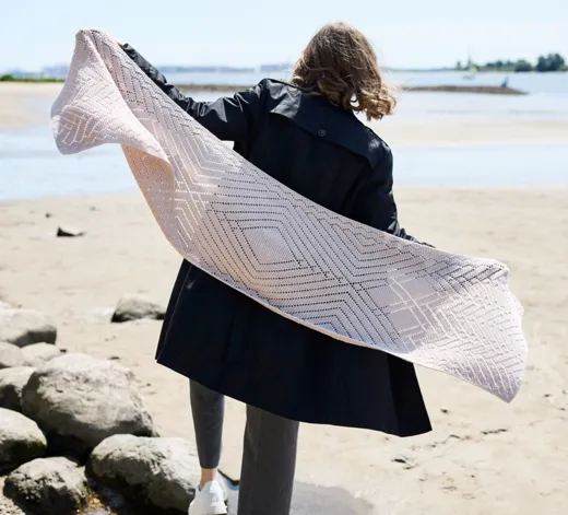 Strick-Set Schal Miran von Rosy Green