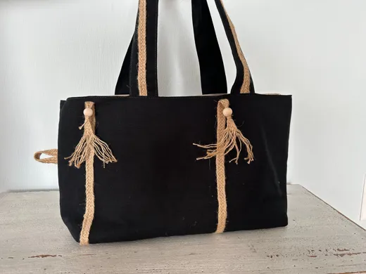 Strickprojekt-Tasche Die Edle