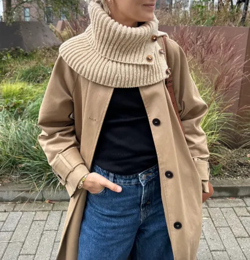 Strick-Set Kragen November Neck