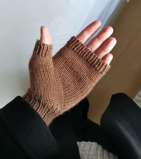 Strick-Set Handstulpen „Last Minute"