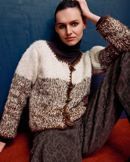 STRICKSET FÜR JACKE HAZEL