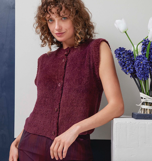 Strickset Weste Duffy