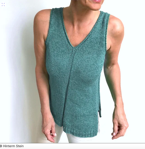 Strickset Sommertop „Roll over the Top"