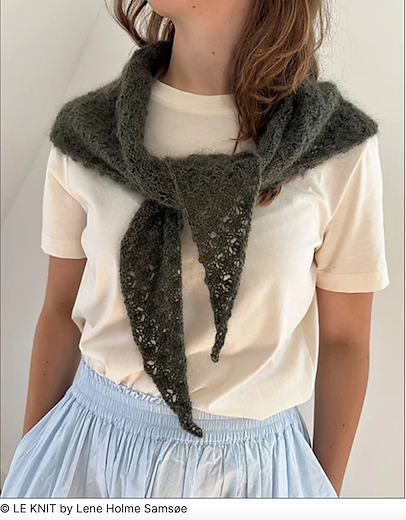 Strickset BELLIS SCARF MOHAIR