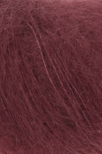 MOHAIR LUXE WEINROT